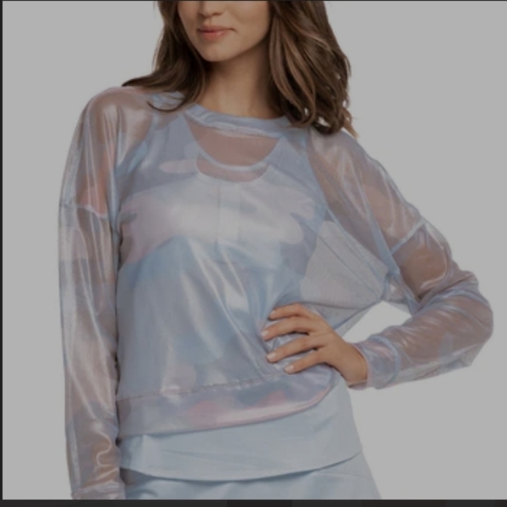 Camo blouse
